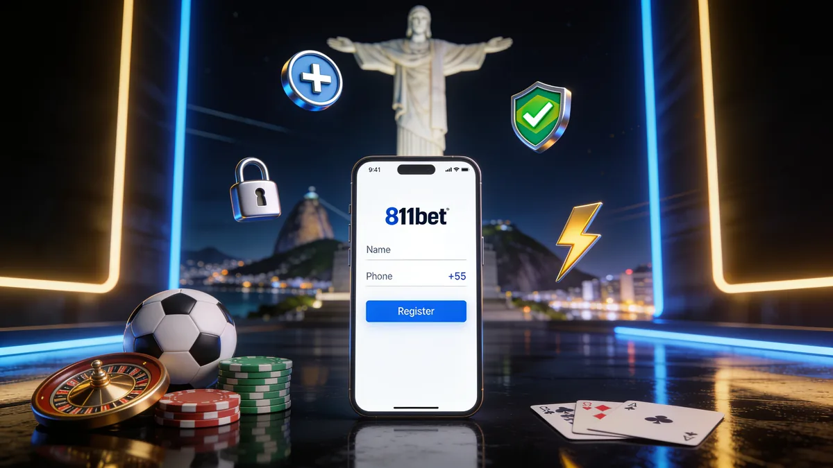 811bet no Brasil — Como Criar uma Conta na 811bet